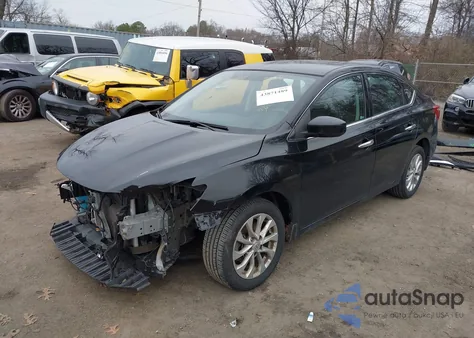 2018 Nissan Sentra Sv из США, поврежденный, VIN 3N1AB7AP6JY262604